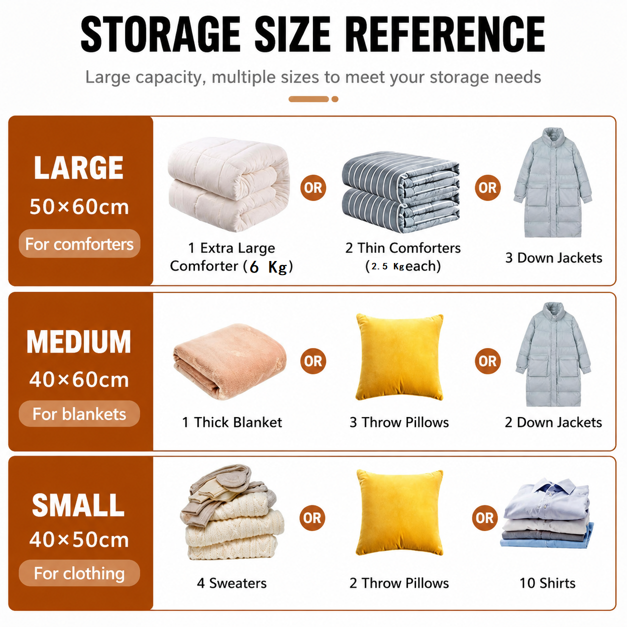 18-piece Travel Vacuum Storage Bags Set for Clothes and Bedding, Space Saving Compression Bags for Suitcases, Wardrobes and Seasonal Storage, Reusable PA+PE Vacuum Seal Bags