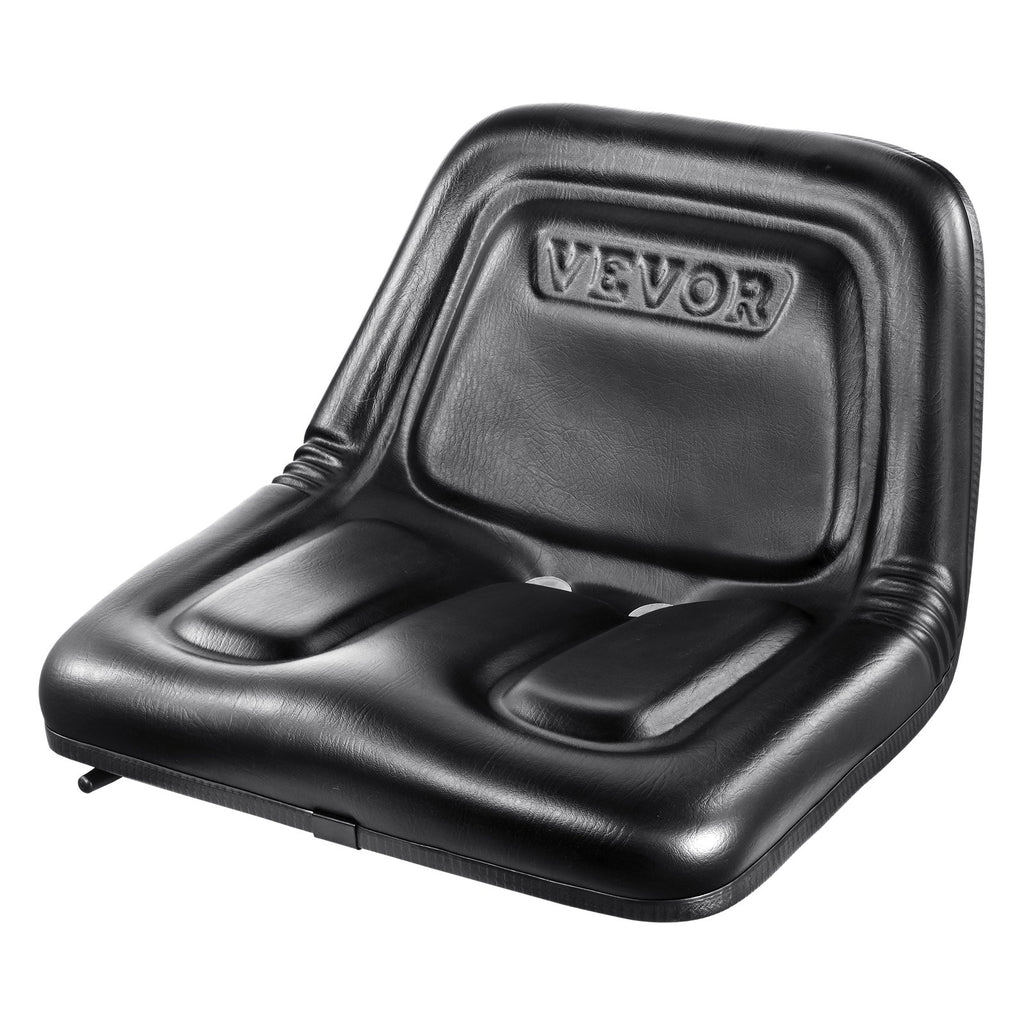 Universal Tracor Seat, Lawn Mower Seat with Micro Switch and Drainage Holes, 16-34 cm Extended Slot Tractor Seat for Tractor Loader Excavator