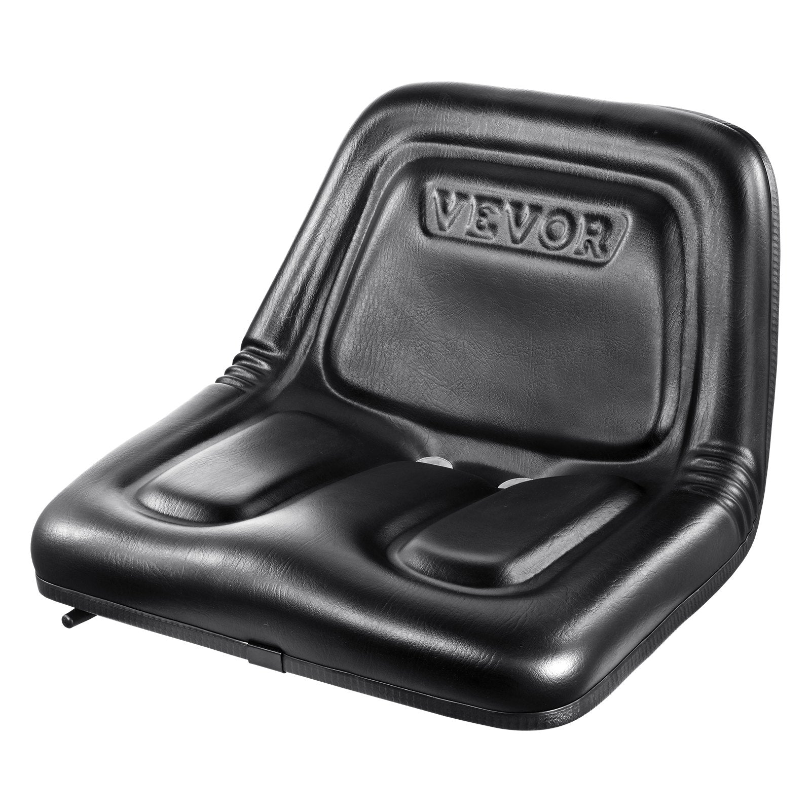 Universal Tracor Seat, Lawn Mower Seat with Micro Switch and Drainage Holes, 16-34 cm Extended Slot Tractor Seat for Tractor Loader Excavator
