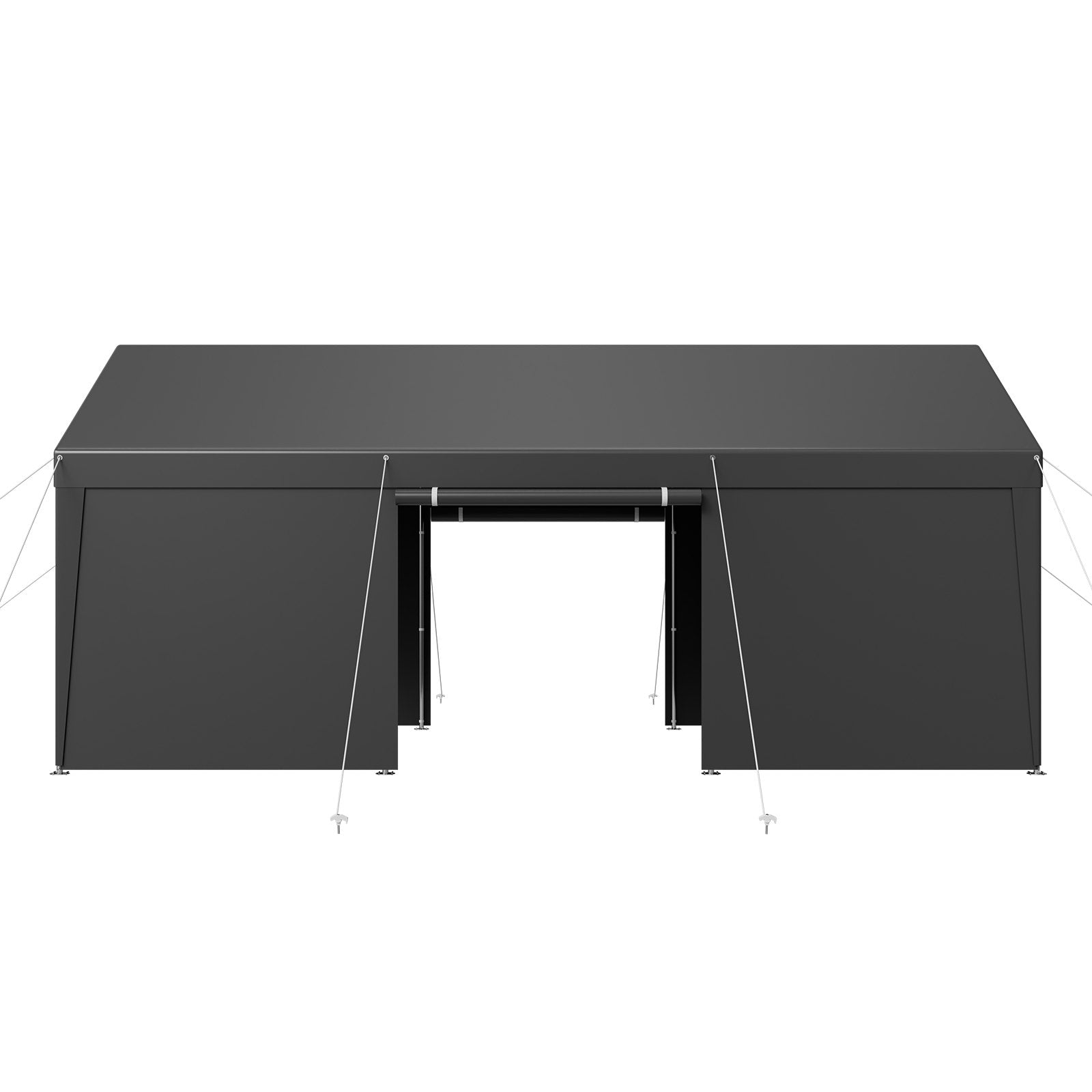 Carport Car Canopy 10x20FT Heavy Duty Car Shelter with Sidewalls White