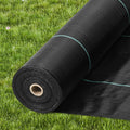 VEVOR Weed Barrier Landscape Fabric, 6*300FT Heavy Duty Garden Weed Fabric, Woven PP Weed Control Fabric, Driveway Fabric, Geotextile Fabric for Landscaping, Ground Cover, Weed Blocker Weed Mat, Black