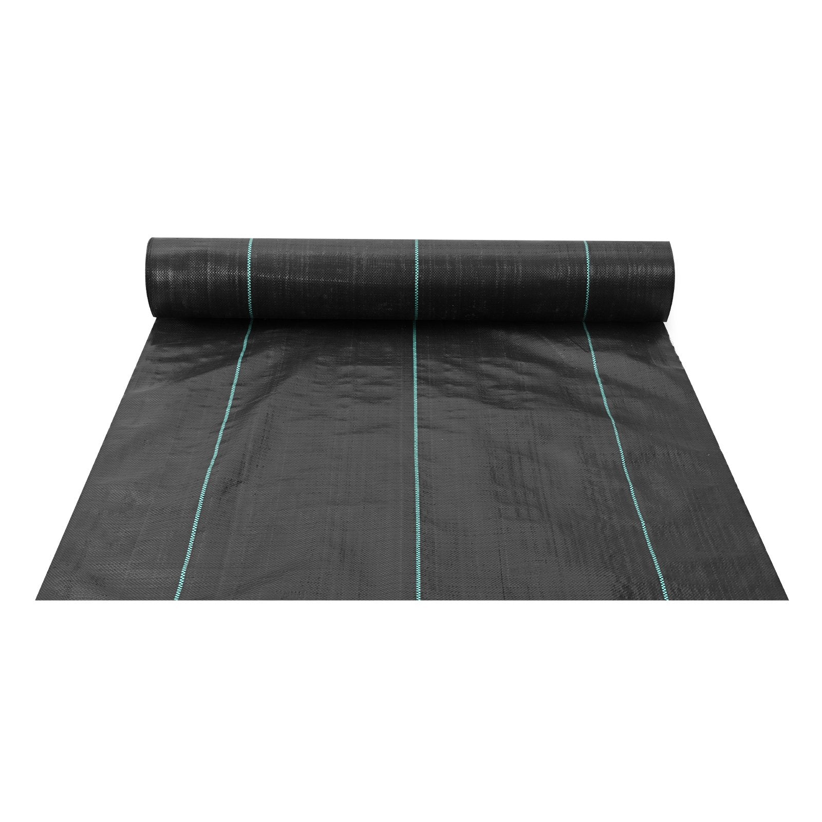 VEVOR Weed Barrier Landscape Fabric, 6*300FT Heavy Duty Garden Weed Fabric, Woven PP Weed Control Fabric, Driveway Fabric, Geotextile Fabric for Landscaping, Ground Cover, Weed Blocker Weed Mat, Black