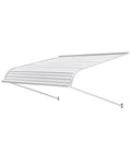 Aluminum Awning 1219 × 1066 mm, Durable Window Awning Door Canopy, Lightweight and Stable Aluminum Exterior Awnings Rain Snow Sunlight Protection for Door Entrance Windows Patio Porch